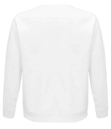 SOL'S Unisex Space Organic Raglan Sweatshirt 03567 - 03567 White Back