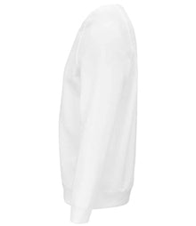 SOL'S Unisex Space Organic Raglan Sweatshirt 03567 - 03567 White Side