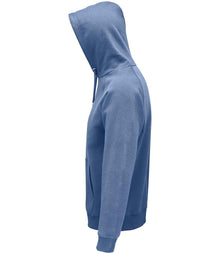 SOL'S Unisex Stellar Organic Hoodie 03568 - 03568 Blue Side