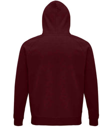SOL'S Unisex Stellar Organic Hoodie 03568 - 03568 Burgundy Back