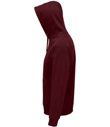 SOL'S Unisex Stellar Organic Hoodie 03568 - 03568 Burgundy Side