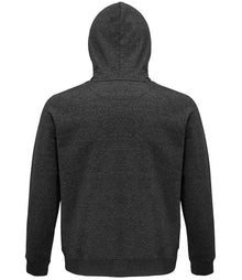 SOL'S Unisex Stellar Organic Hoodie 03568 - 03568 Charcoal Marl Back