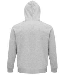 SOL'S Unisex Stellar Organic Hoodie 03568 - 03568 Grey Marl Back