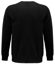 SOL'S Unisex Comet Organic Sweatshirt 03574 - 03574 Black Back