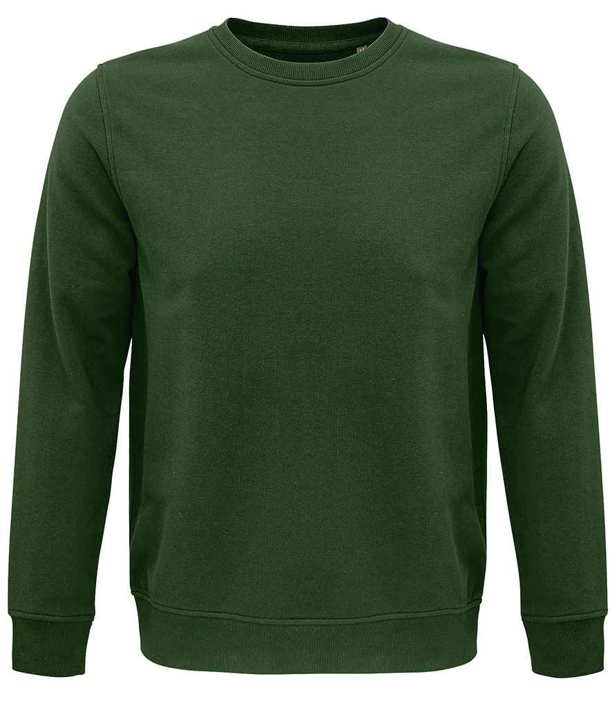 SOL'S Unisex Comet Organic Sweatshirt 03574 - Bottle Green