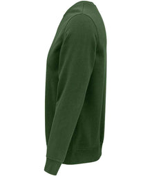 SOL'S Unisex Comet Organic Sweatshirt 03574 - 03574 Bottle Green Side