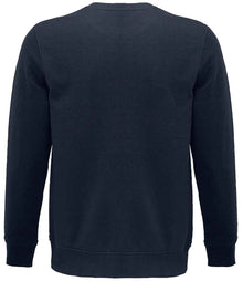 SOL'S Unisex Comet Organic Sweatshirt 03574 - 03574 French Navy Back