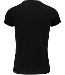 SOL'S Ladies Planet Organic Piqué Polo Shirt 03575 - 03575 Black Back