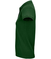 SOL'S Ladies Planet Organic Piqué Polo Shirt 03575 - 03575 Bottle Green Side