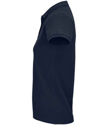 SOL'S Ladies Planet Organic Piqué Polo Shirt 03575 - 03575 French Navy Side
