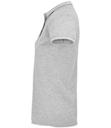 SOL'S Ladies Planet Organic Piqué Polo Shirt 03575 - 03575 Grey Marl Side