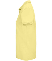 SOL'S Ladies Planet Organic Piqué Polo Shirt 03575 - 03575 Light Yellow Side