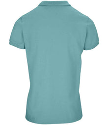 SOL'S Ladies Planet Organic Piqué Polo Shirt 03575 - 03575 Pool Blue Back