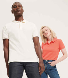 SOL'S Ladies Planet Organic Piqué Polo Shirt 03575 - 03575 Pop Orange Model