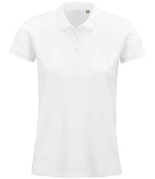 SOL'S Ladies Planet Organic Piqué Polo Shirt 03575 - White