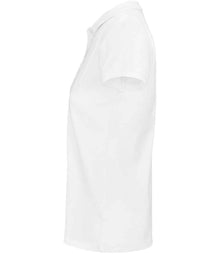 SOL'S Ladies Planet Organic Piqué Polo Shirt 03575 - 03575 White Side