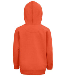 SOL'S Kids Stellar Organic Hoodie 03576 - 03576 Burnt Orange Back