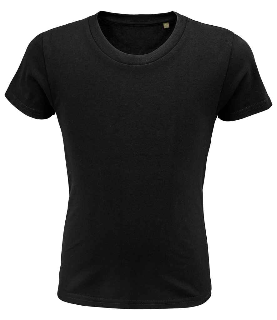 SOL'S Kids Pioneer Organic T-Shirt 03578 - Deep Black