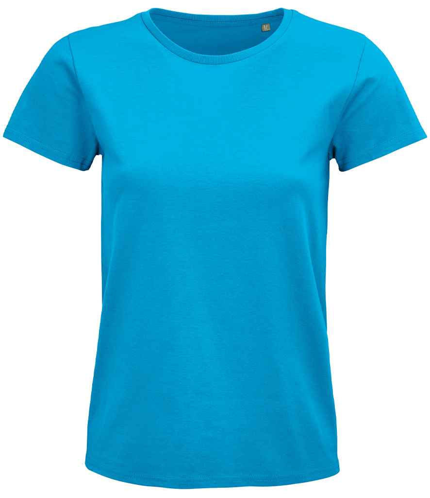 SOL'S Ladies Pioneer Organic T-Shirt 03579 - Aqua