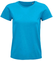 SOL'S Ladies Pioneer Organic T-Shirt 03579 - Aqua