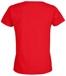 SOL'S Ladies Pioneer Organic T-Shirt 03579 - 03579 Bright Red Back