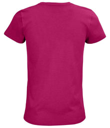 SOL'S Ladies Pioneer Organic T-Shirt 03579 - 03579 Fuchsia Back
