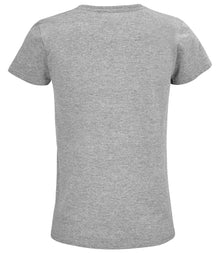 SOL'S Ladies Pioneer Organic T-Shirt 03579 - 03579 Grey Marl Back