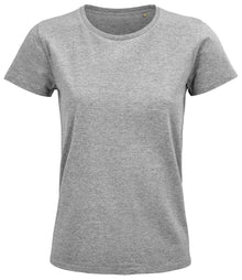 SOL'S Ladies Pioneer Organic T-Shirt 03579 - Grey Marl