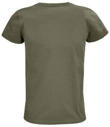 SOL'S Ladies Pioneer Organic T-Shirt 03579 - 03579 Khaki Back