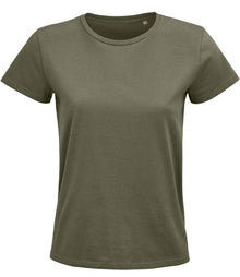 SOL'S Ladies Pioneer Organic T-Shirt 03579 - Khaki