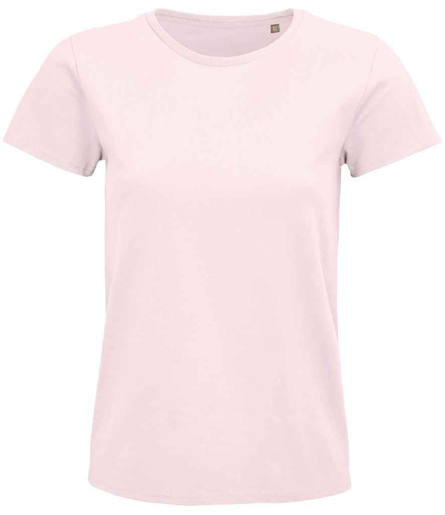 SOL'S Ladies Pioneer Organic T-Shirt 03579 - Pale Pink