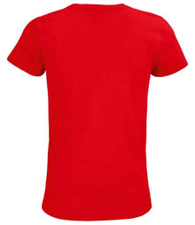 SOL'S Ladies Pioneer Organic T-Shirt 03579 - 03579 Red Back
