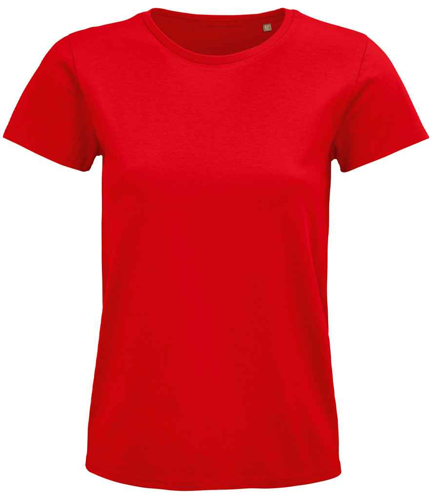 SOL'S Ladies Pioneer Organic T-Shirt 03579 - Red