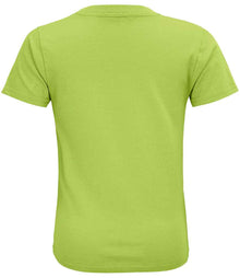 SOL'S Kids Crusader Organic T-Shirt 03580 - 03580 Apple Green Back