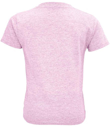 SOL'S Kids Crusader Organic T-Shirt 03580 - 03580 Heather Pink Back