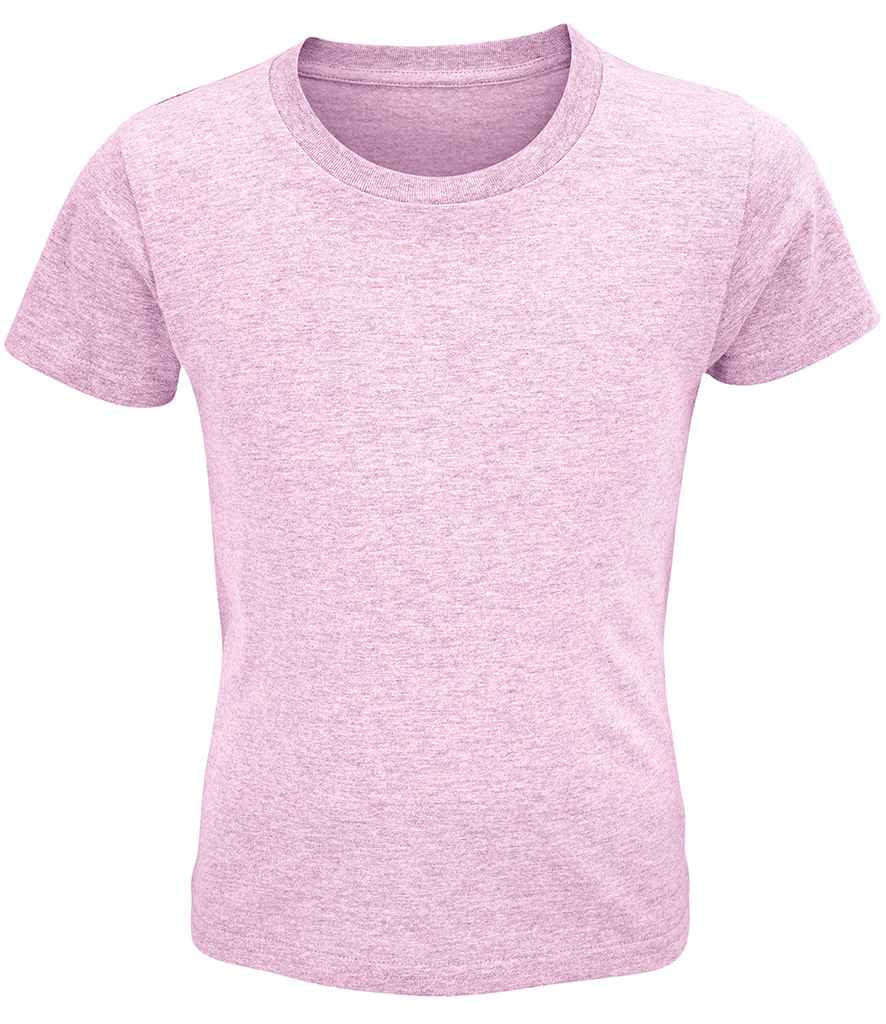 SOL'S Kids Crusader Organic T-Shirt 03580 - Heather Pink