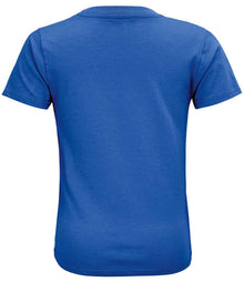 SOL'S Kids Crusader Organic T-Shirt 03580 - 03580 Royal Blue Back