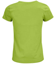 SOL'S Ladies Crusader Organic T-Shirt 03581 - 03581 Apple Green Back