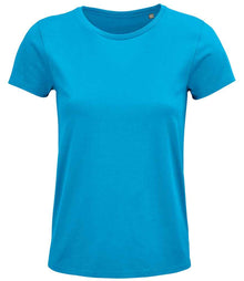 SOL'S Ladies Crusader Organic T-Shirt 03581 - Aqua