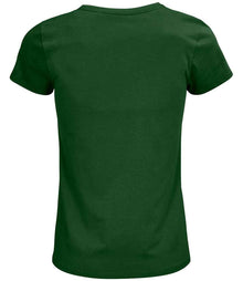 SOL'S Ladies Crusader Organic T-Shirt 03581 - 03581 Bottle Green Back