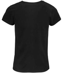 SOL'S Ladies Crusader Organic T-Shirt 03581 - 03581 Deep Black Back