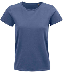 SOL'S Ladies Crusader Organic T-Shirt 03581 - Denim