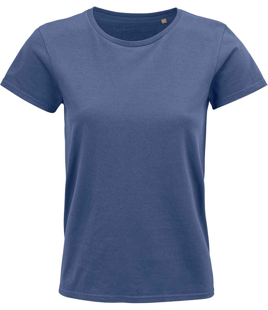 SOL'S Ladies Crusader Organic T-Shirt 03581 - Denim