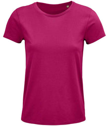 SOL'S Ladies Crusader Organic T-Shirt 03581 - Fuchsia