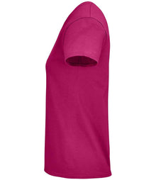 SOL'S Ladies Crusader Organic T-Shirt 03581 - 03581 Fuchsia Side