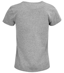 SOL'S Ladies Crusader Organic T-Shirt 03581 - 03581 Grey Marl Back