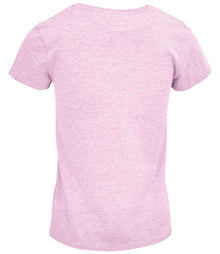 SOL'S Ladies Crusader Organic T-Shirt 03581 - 03581 Heather Pink Back