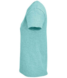 SOL'S Ladies Crusader Organic T-Shirt 03581 - 03581 Heather Light Green Side