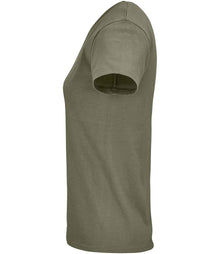 SOL'S Ladies Crusader Organic T-Shirt 03581 - 03581 Khaki Side