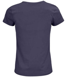 SOL'S Ladies Crusader Organic T-Shirt 03581 - 03581 Mouse Grey Back